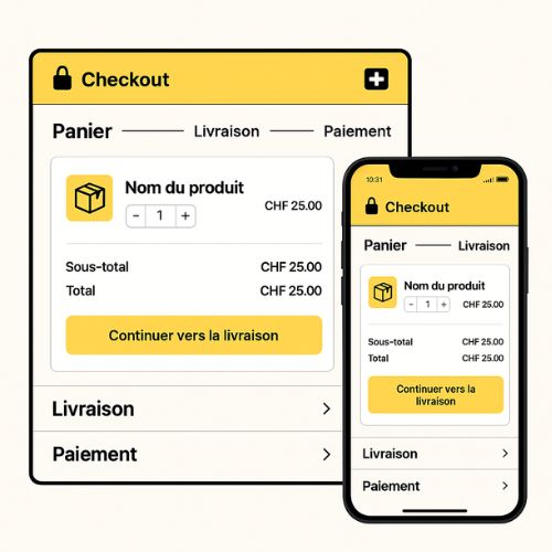 Tunnel de commande optimisé pour conversion